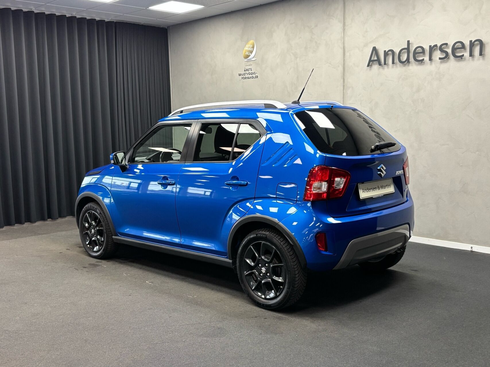 Blå Suzuki Ignis fra 2020