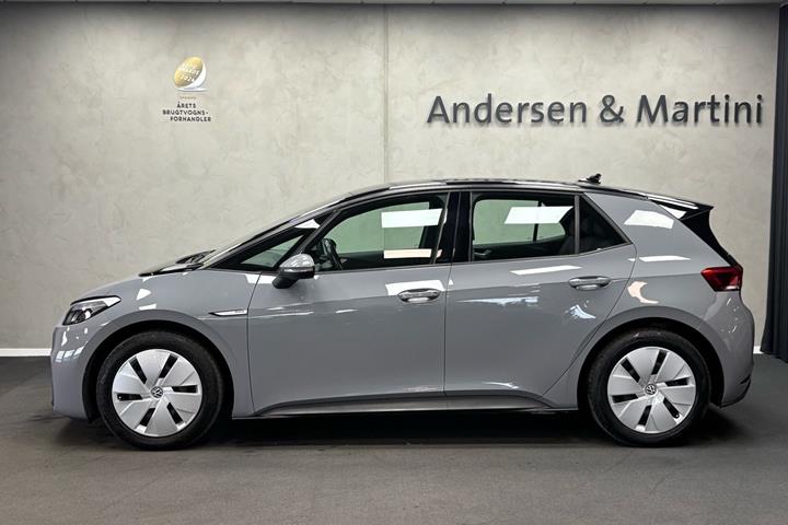 Grå VW ID.3 fra 2021