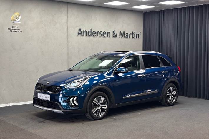Blå Kia Niro fra 2020