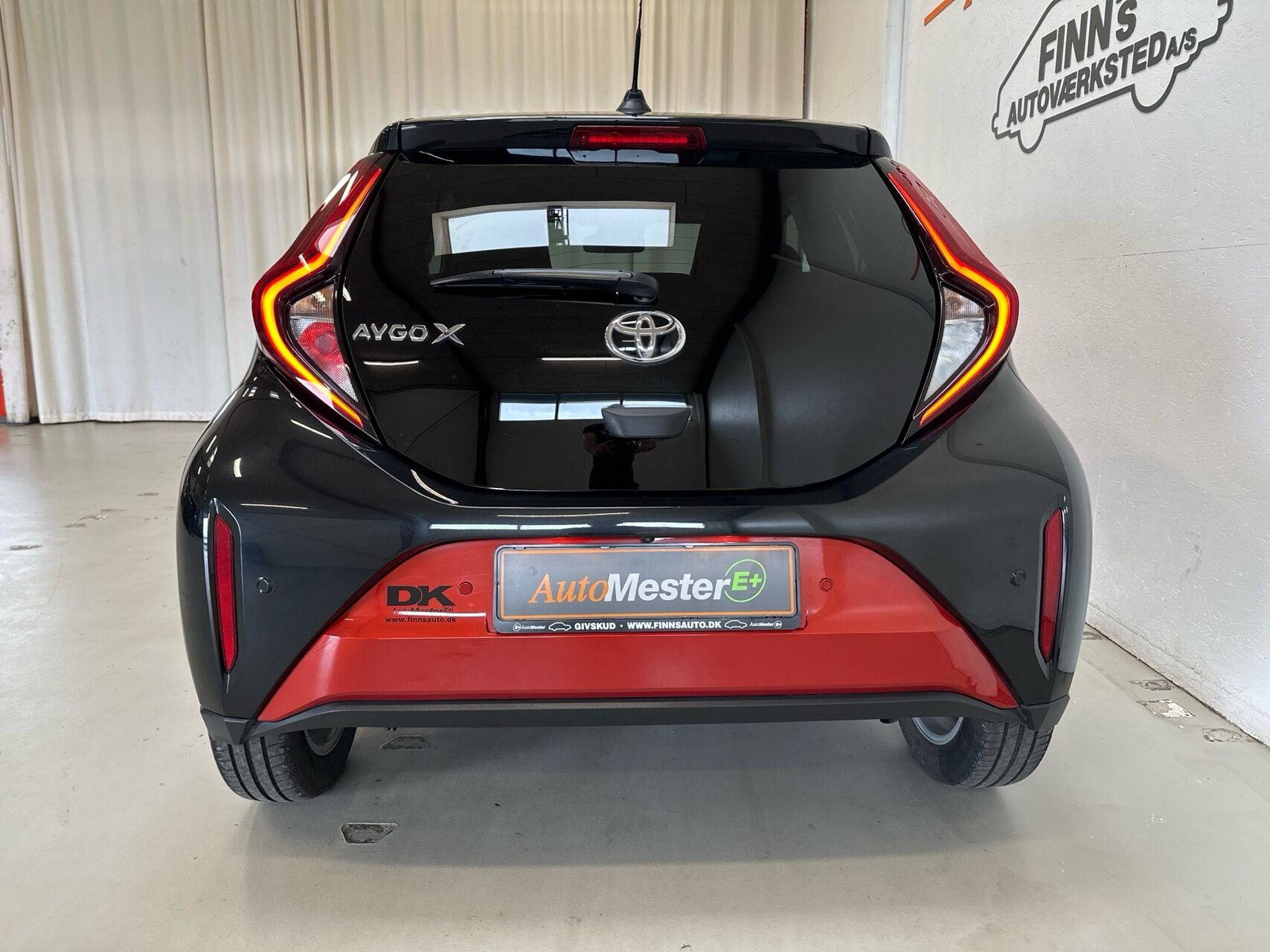 Rød Toyota Aygo X fra 2022