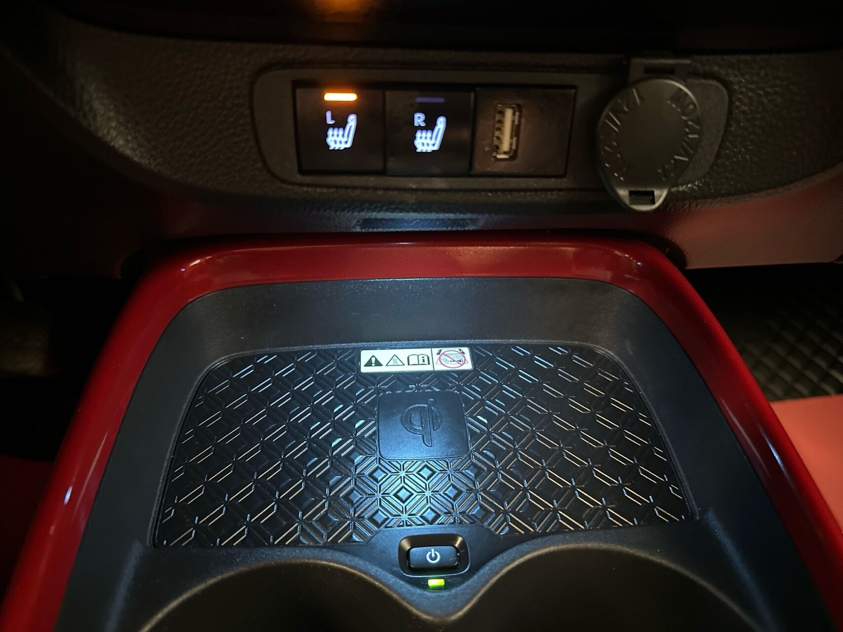 Rød Toyota Aygo X fra 2022