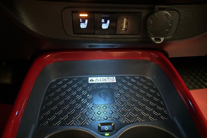 Rød Toyota Aygo X fra 2022