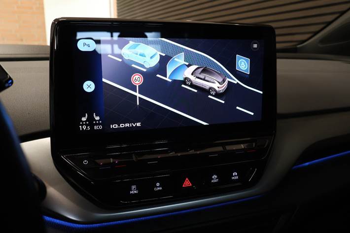 Blå VW ID.4 fra 2021