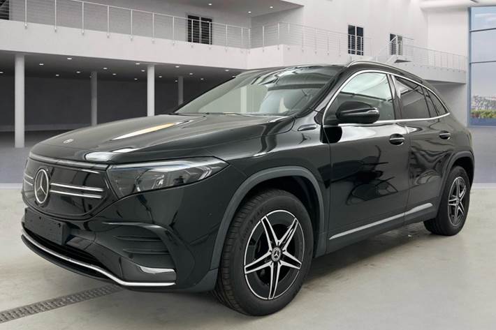 Sort Mercedes EQA250 fra 2022