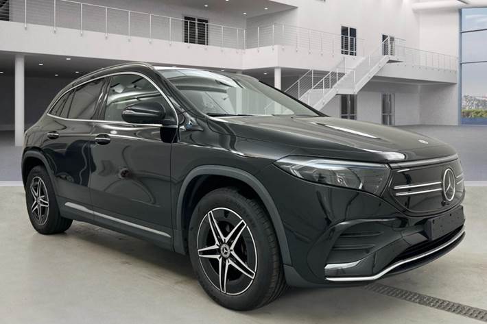Sort Mercedes EQA250 fra 2022