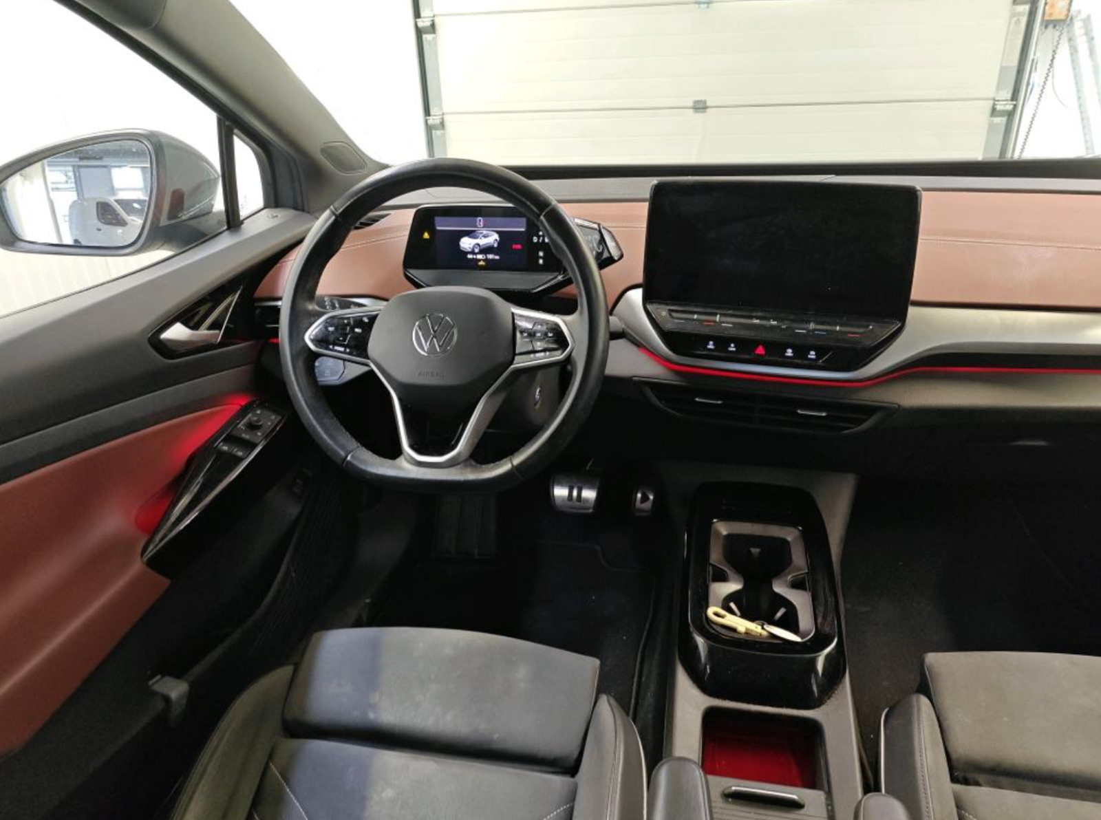 Grå VW ID.4 fra 2021