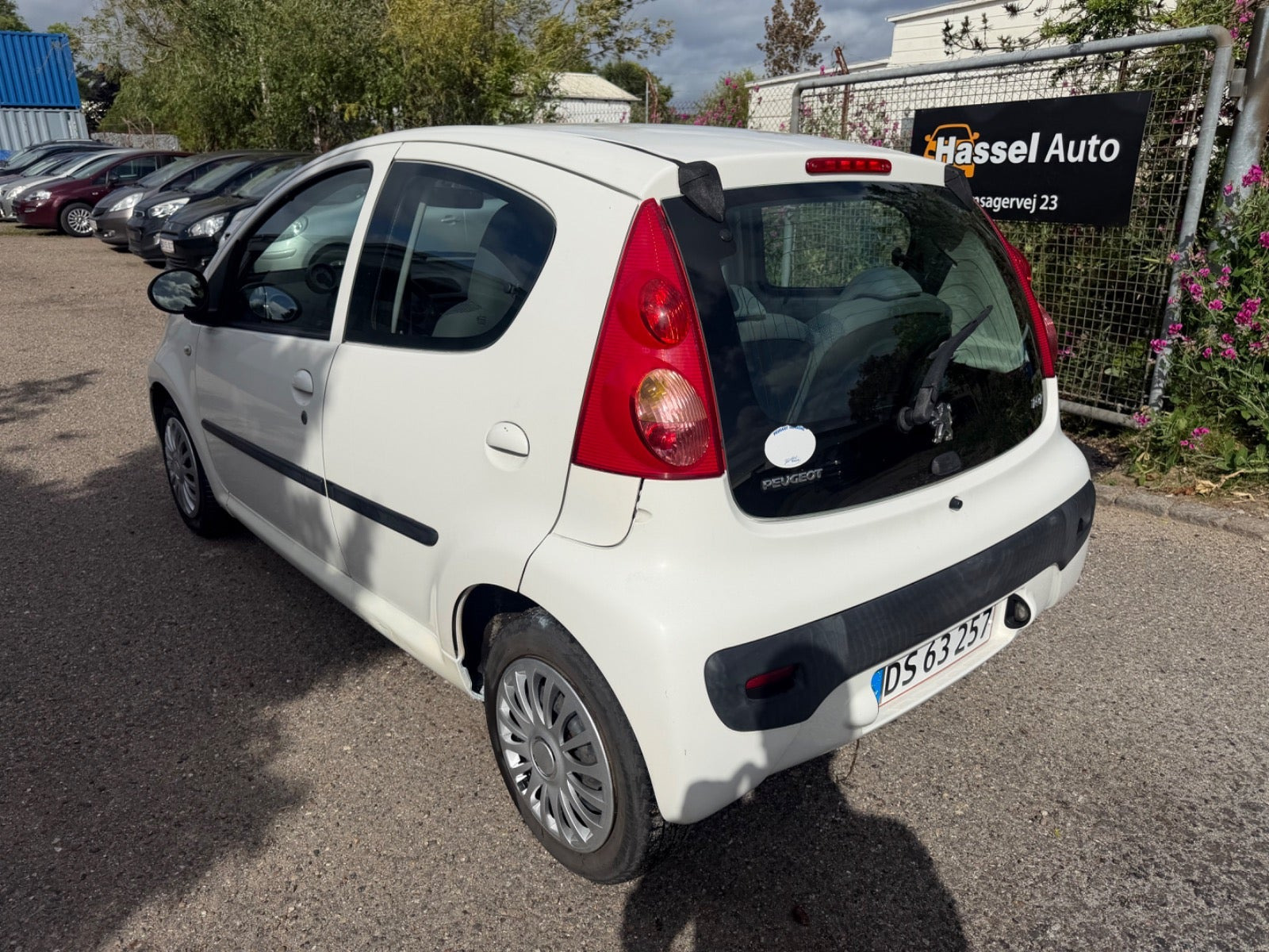 Grøn Peugeot 107 fra 2008