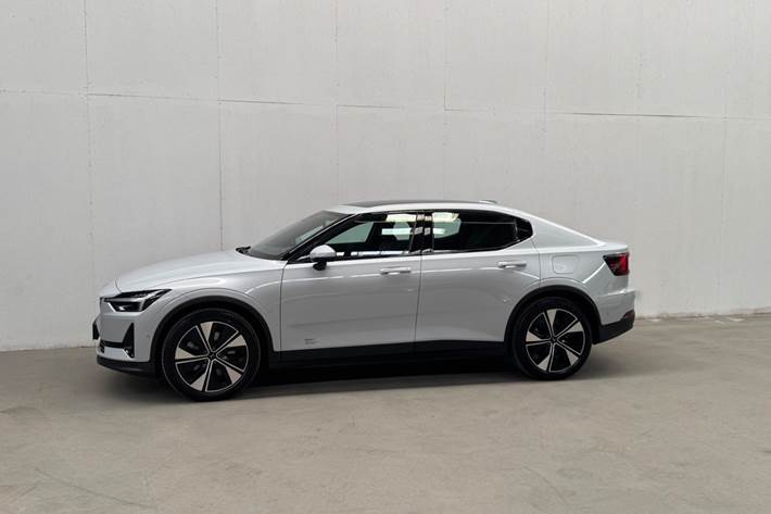 Hvid Polestar 2 fra 2023