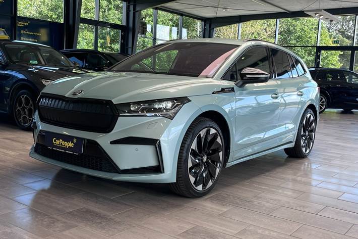 Sølv Skoda Enyaq fra 2021