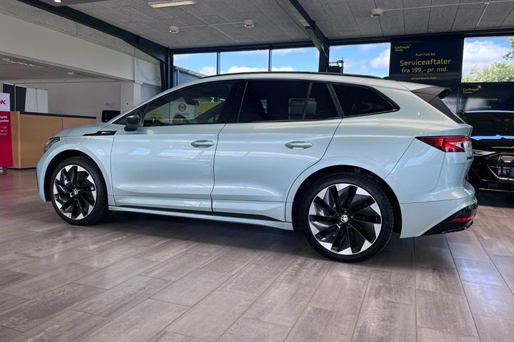 Sølv Skoda Enyaq fra 2021