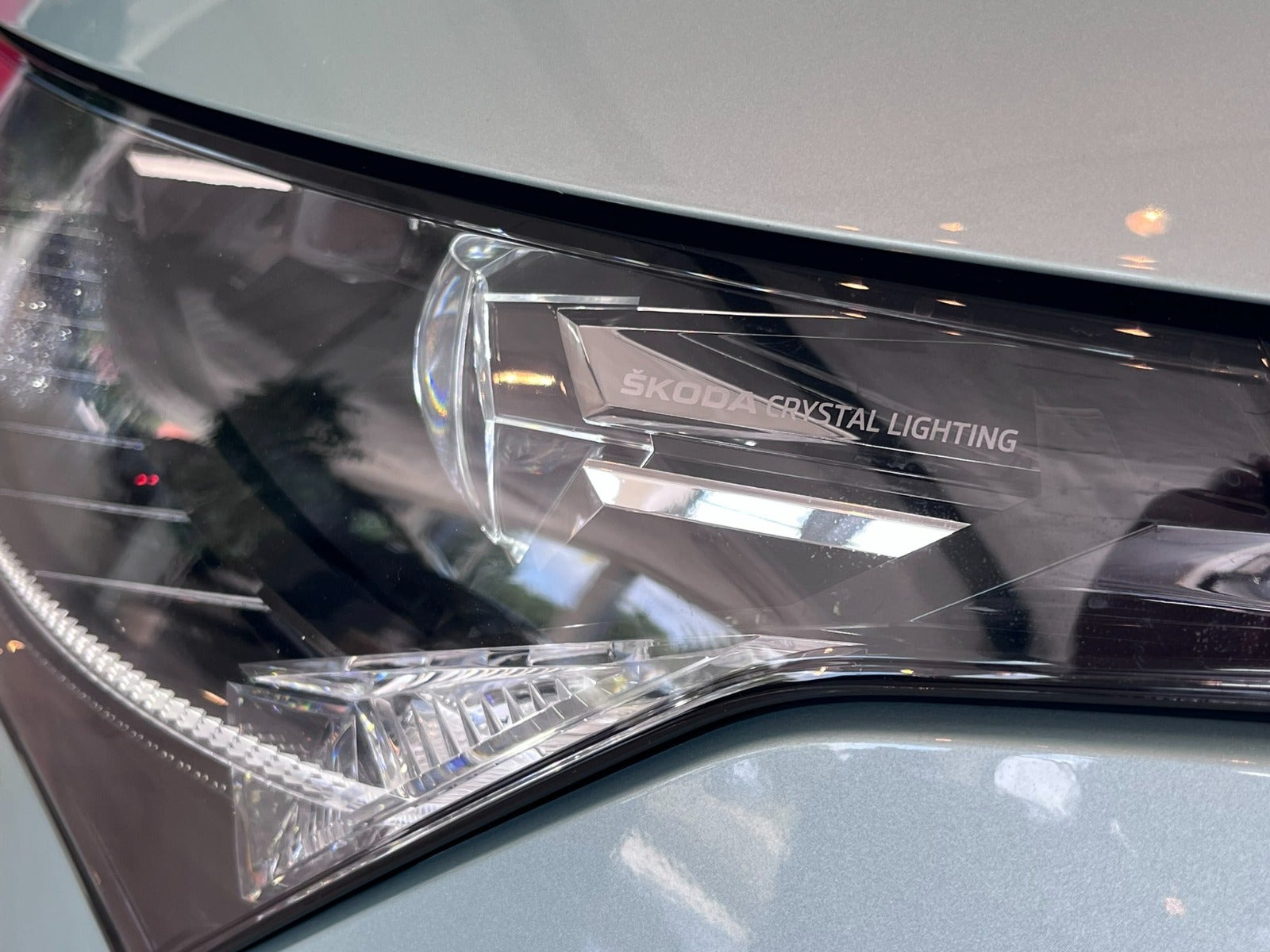 Sølv Skoda Enyaq fra 2021