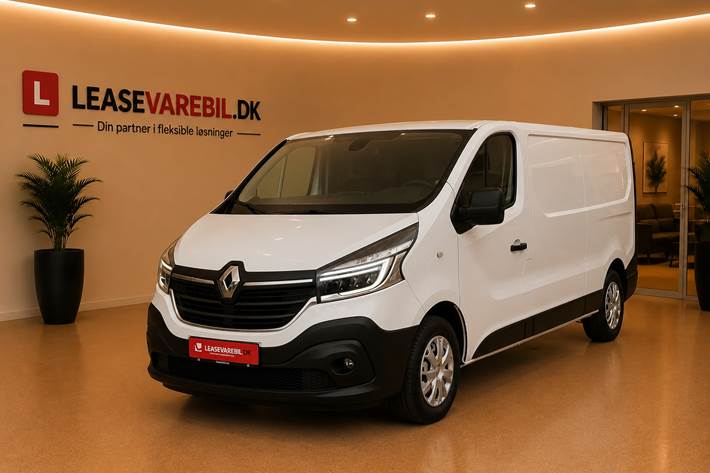 Hvid Renault Trafic T29 fra 2020