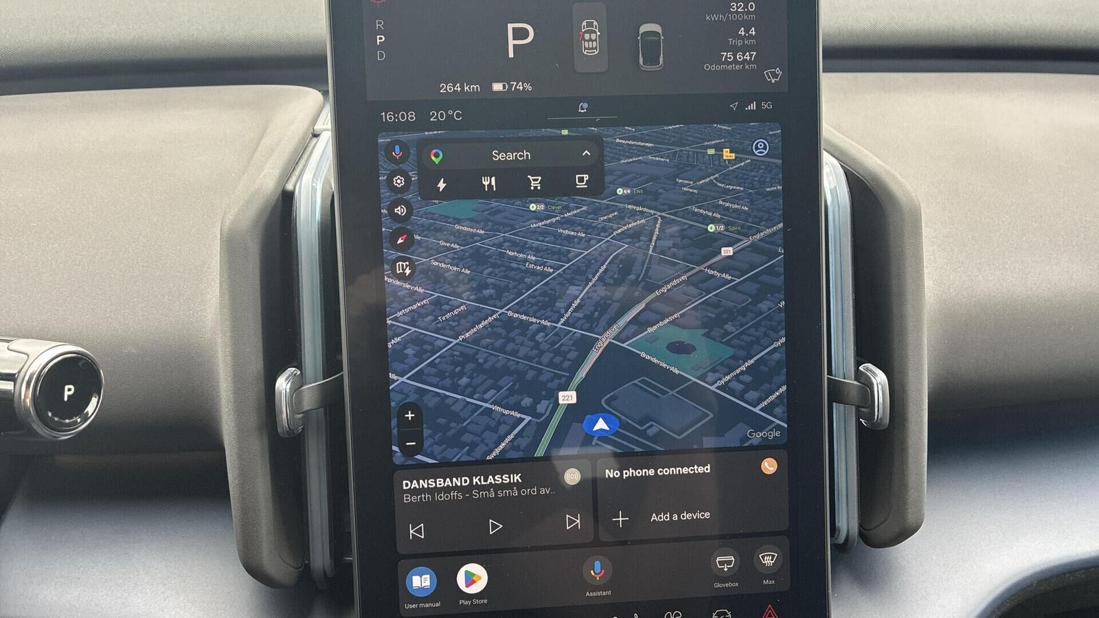 Grå Volvo EX30 fra 2024