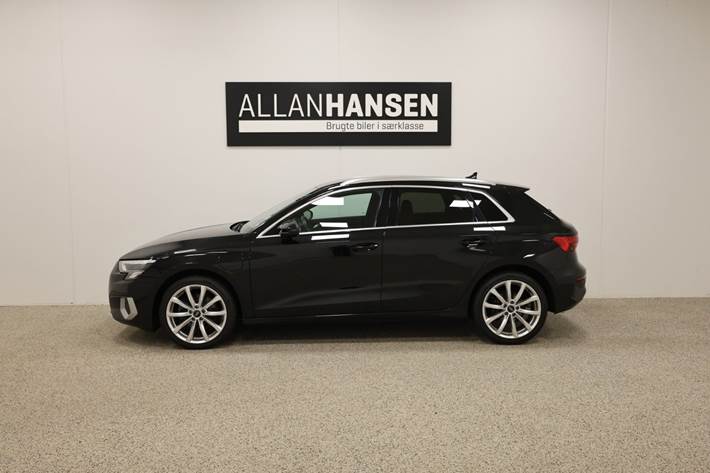 Sort Audi A3 fra 2020