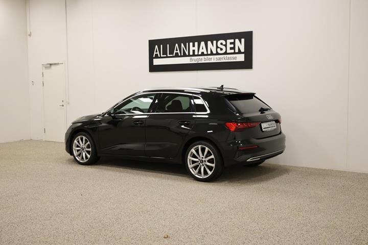 Sort Audi A3 fra 2020