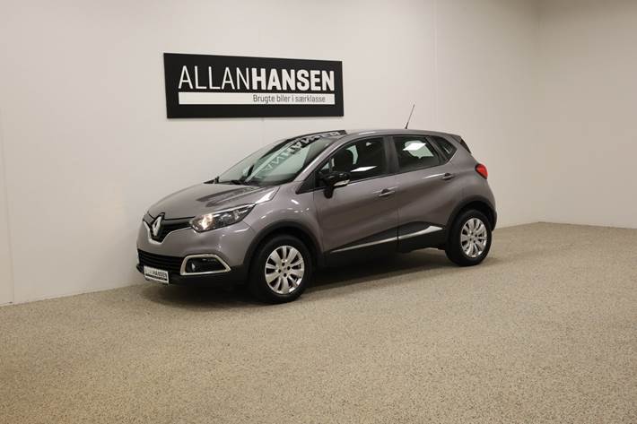 Grå Renault Captur fra 2016