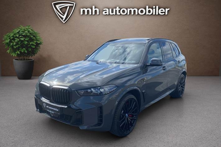 Grå BMW X5 fra 2023