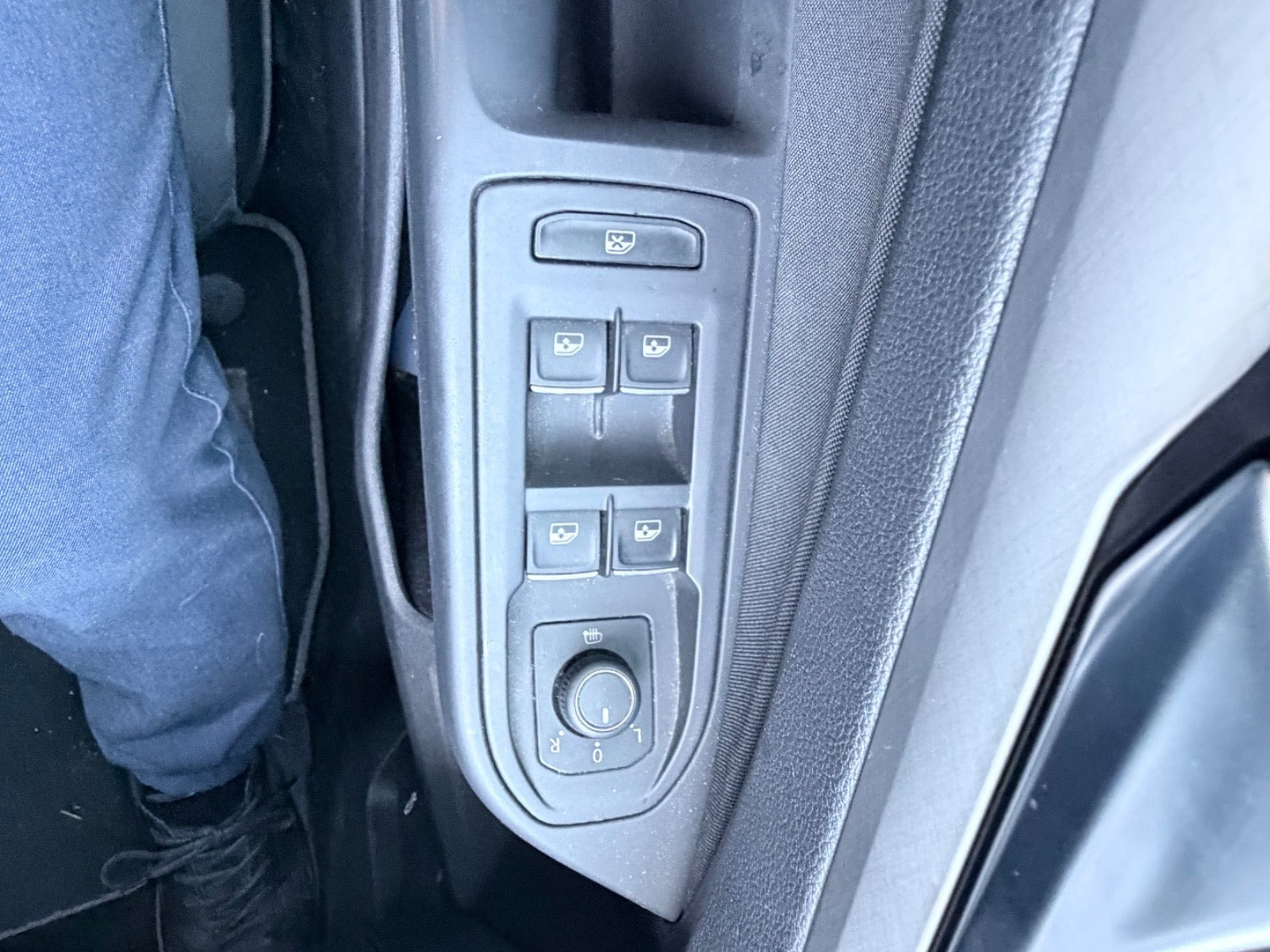 Blå VW Golf VIII fra 2022