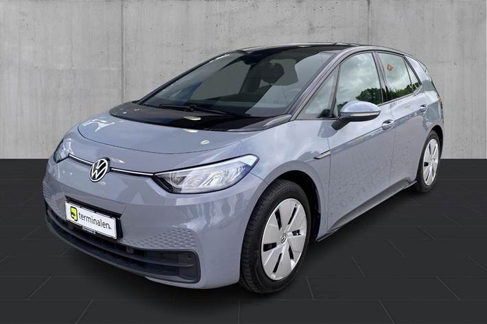 Grå VW ID.3 fra 2021