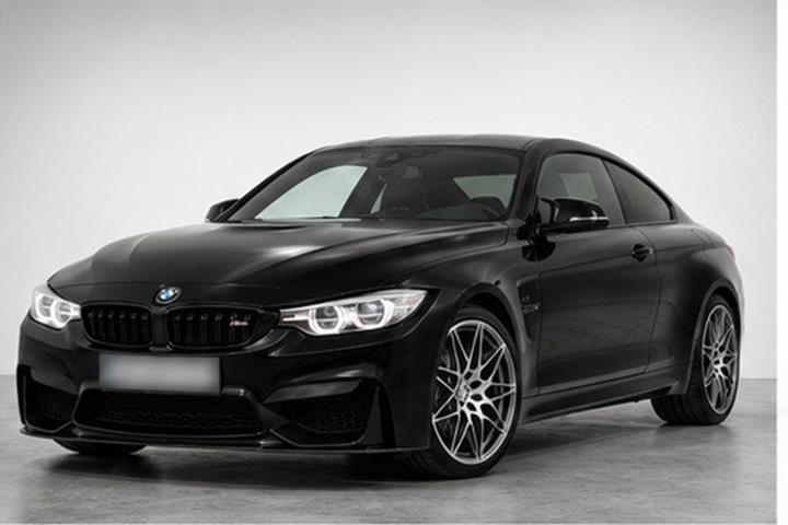 Sort BMW M4 fra 2019