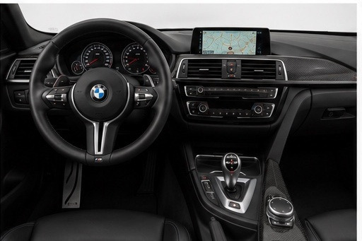 Sort BMW M4 fra 2019