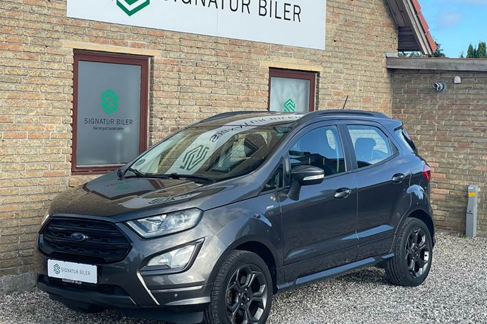 Grå Ford EcoSport fra 2019