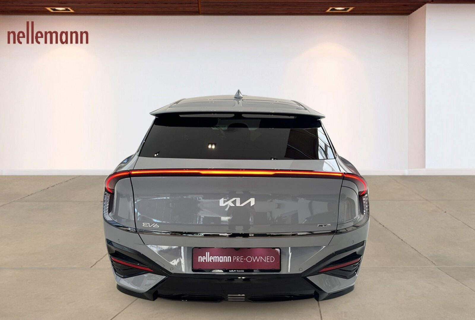 Grå Kia EV6 fra 2026