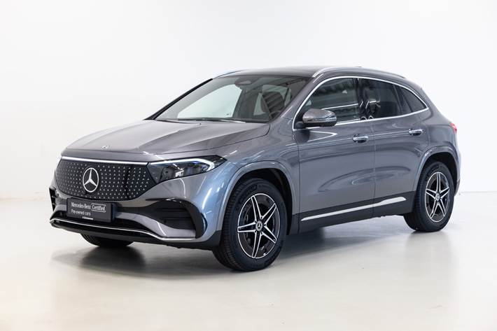 Grå Mercedes EQA350 fra 2025