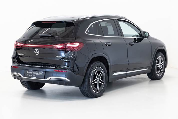 Sort Mercedes EQA350 fra 2025