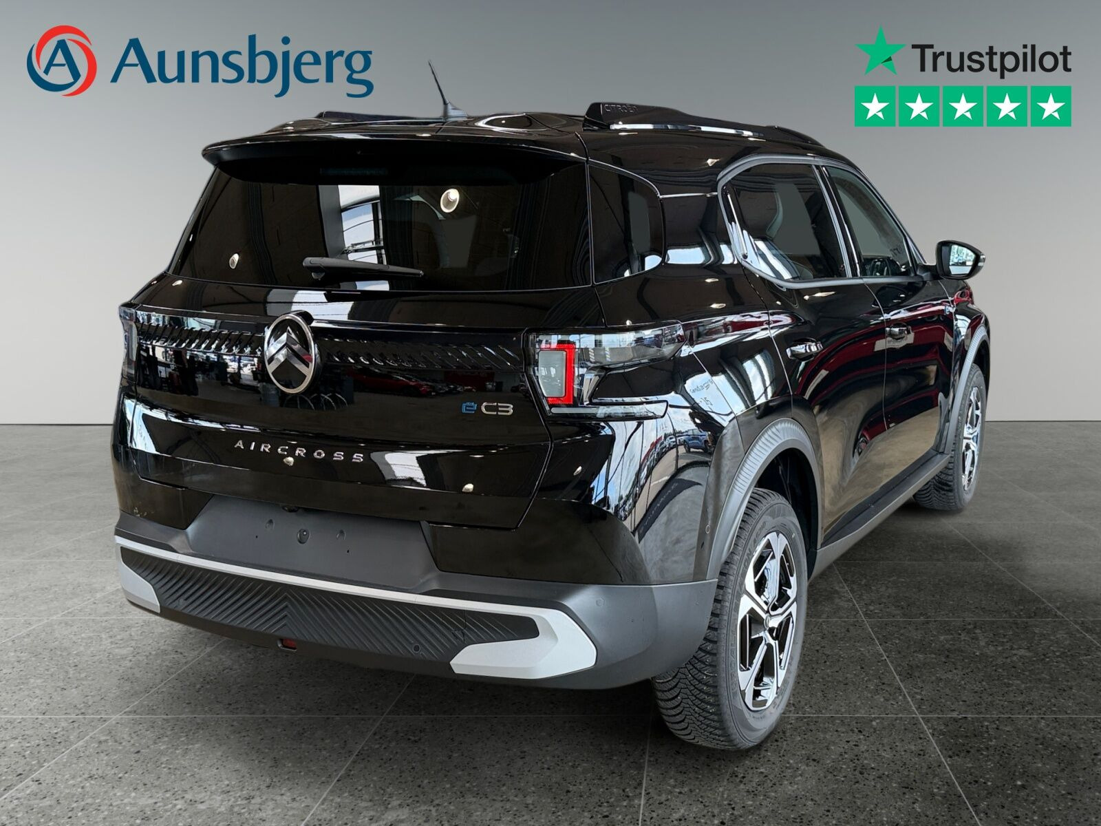 Sort Citroën e-C3 Aircross fra 2025