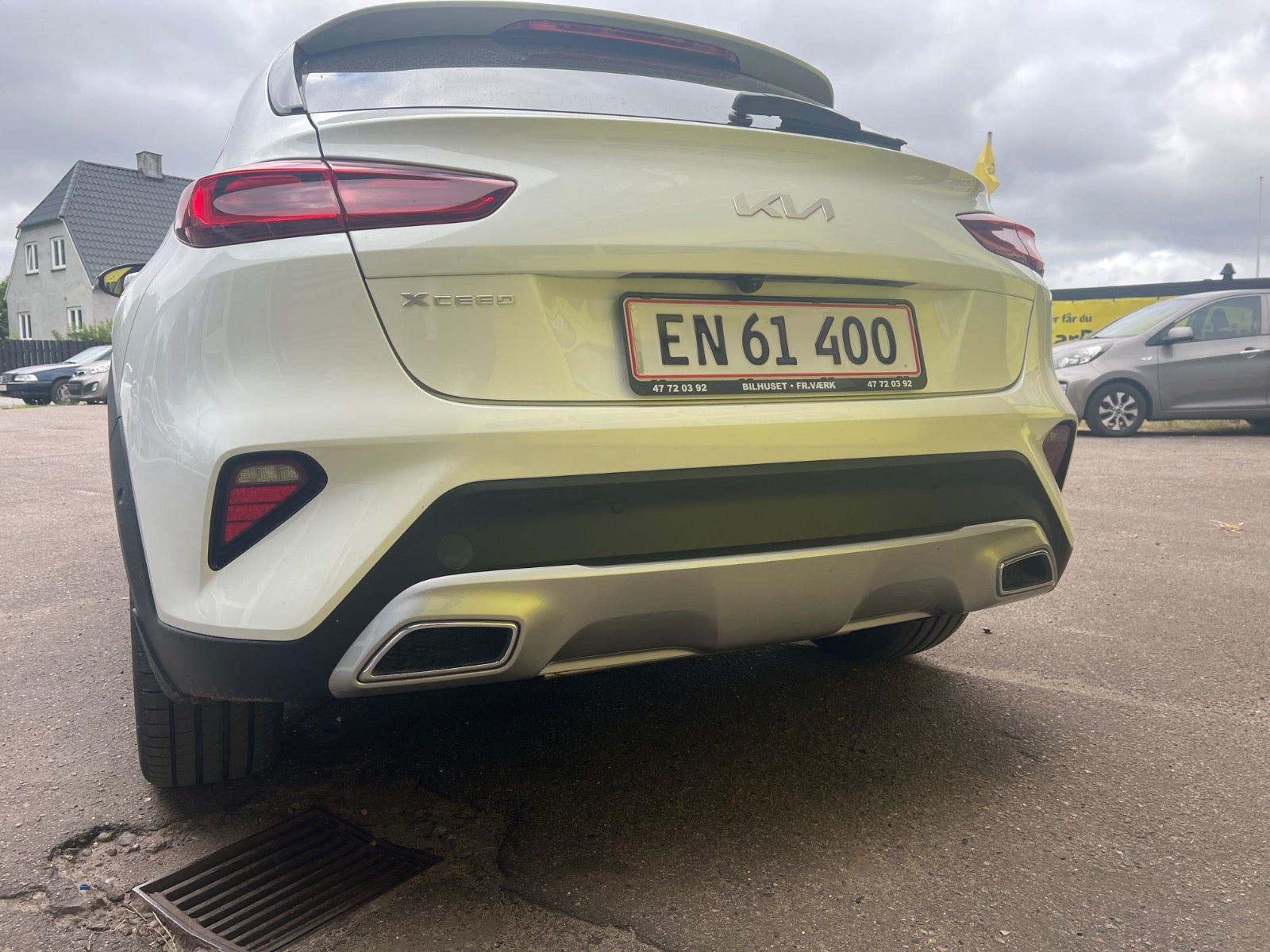Hvid Kia XCeed fra 2022
