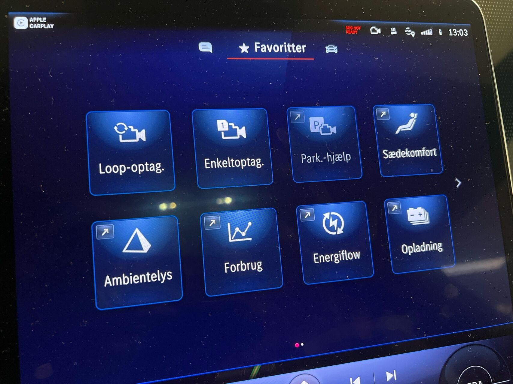 Sort Mercedes EQE 350 fra 2022