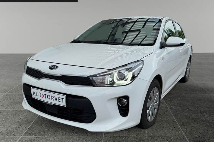 Hvid Kia Rio fra 2017