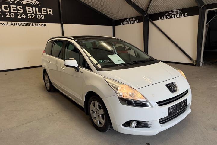 Hvid Peugeot 5008 fra 2012