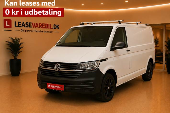 Hvid VW Transporter fra 2021