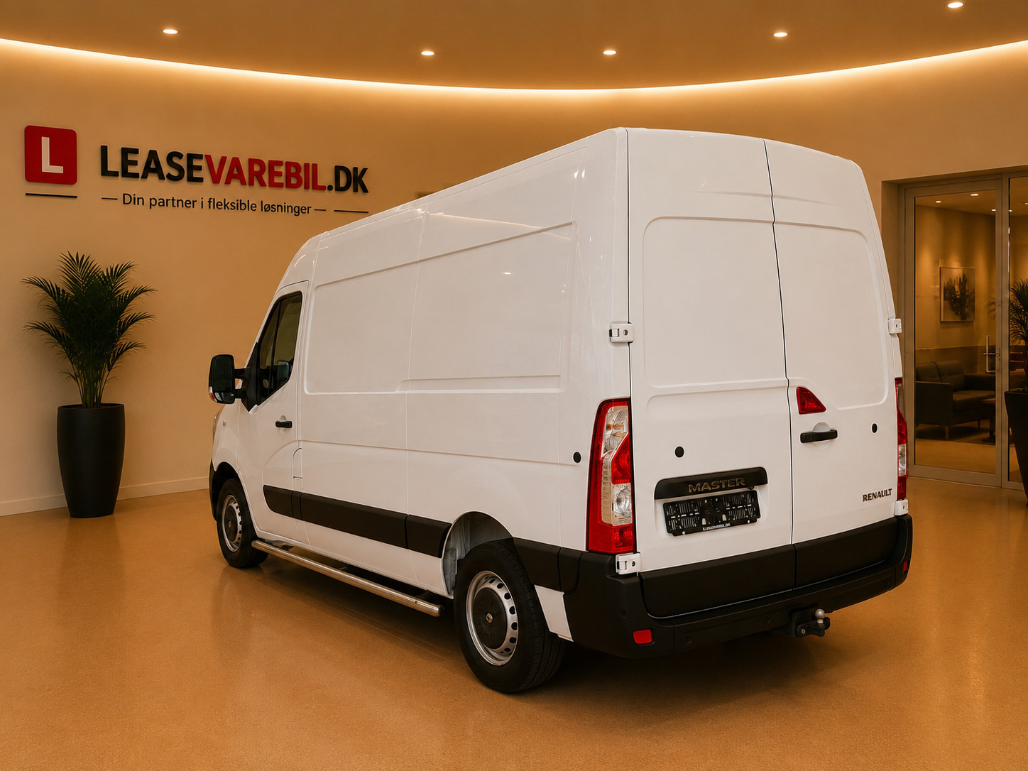 Hvid Renault Master IV T33 fra 2021