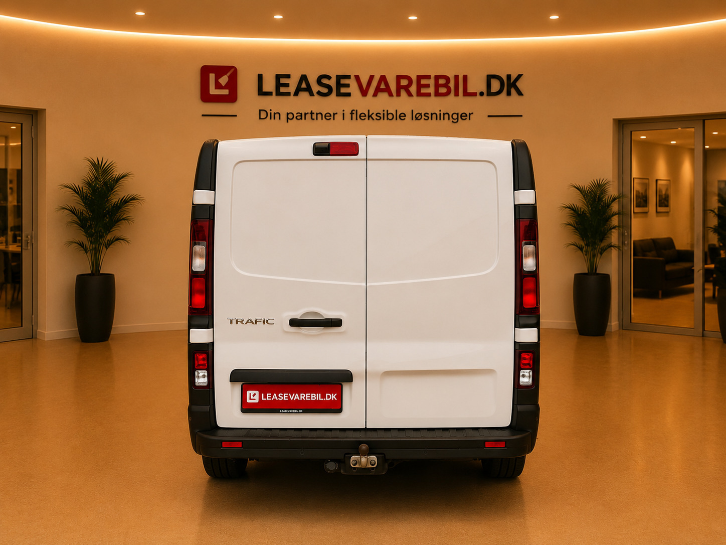 Hvid Renault Trafic fra 2022