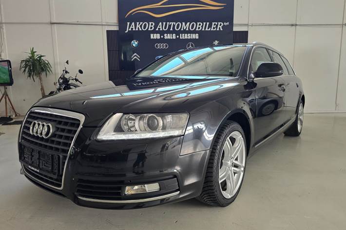 Sort Audi A6 fra 2010