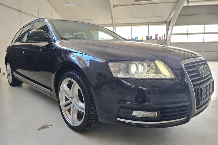 Sort Audi A6 fra 2010