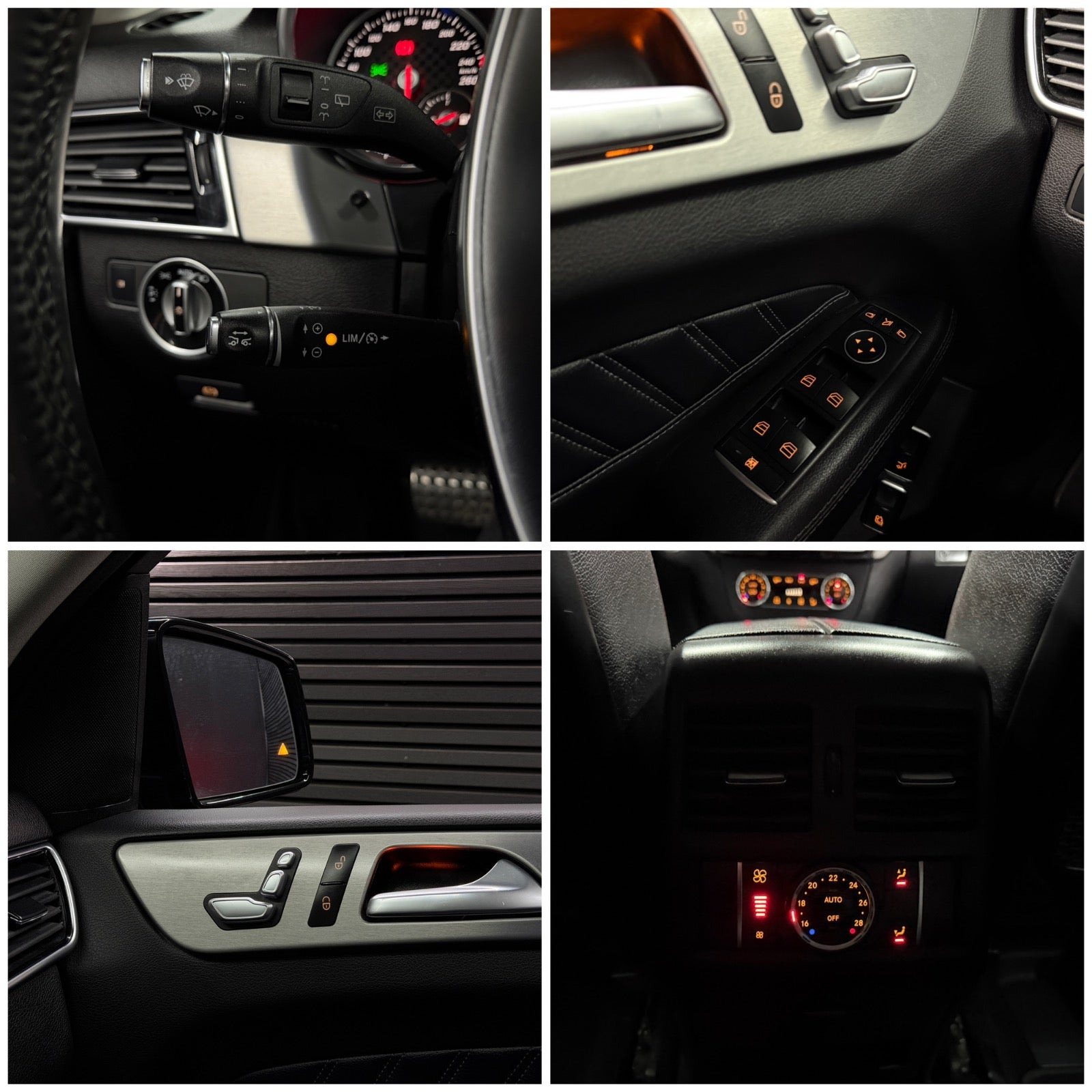 Grå Mercedes GLE350 d fra 2015