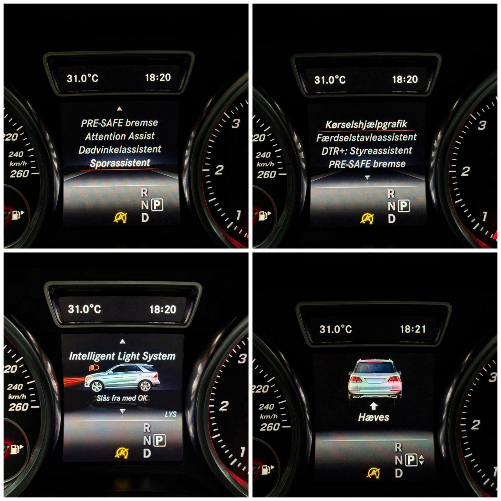 Grå Mercedes GLE350 d fra 2015
