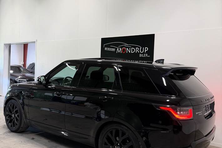Sort Land Rover Range Rover sport fra 2018