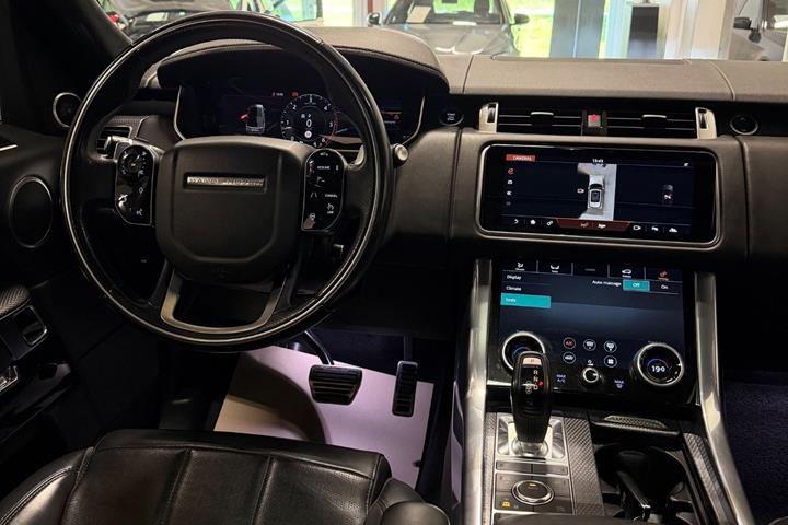 Sort Land Rover Range Rover sport fra 2018