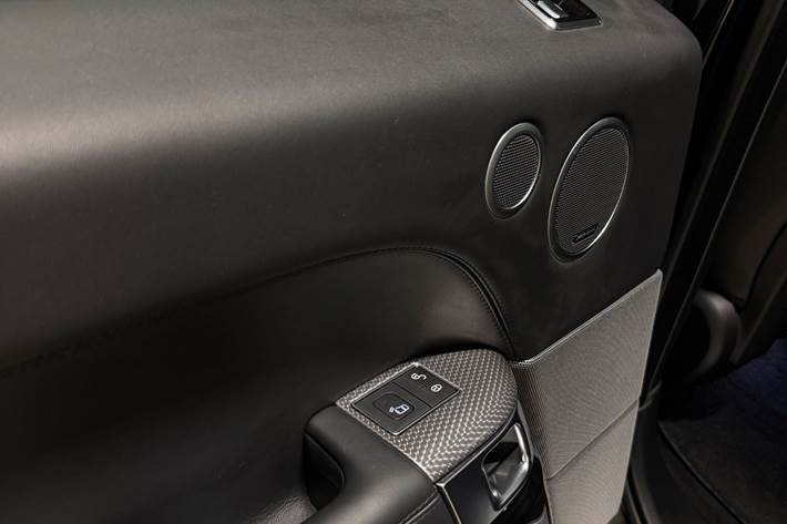 Sort Land Rover Range Rover sport fra 2018