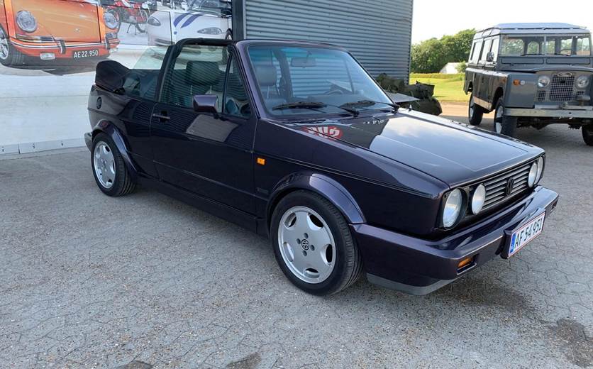 VW Golf 1,8 90HK Cabr.