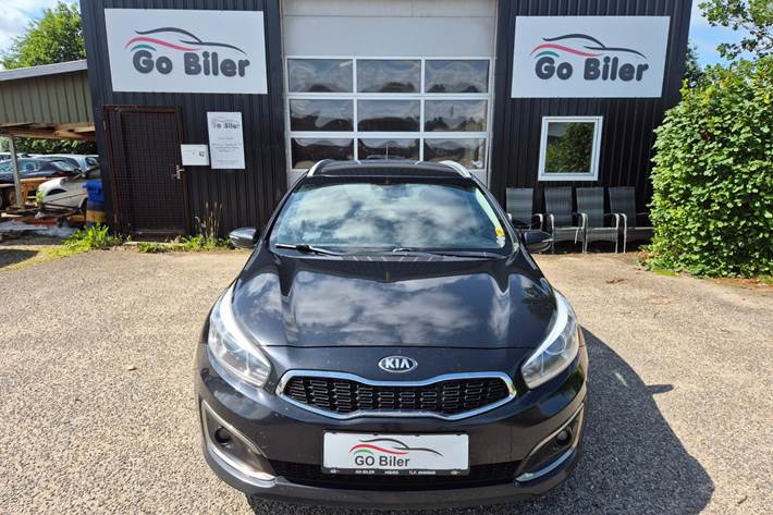 Grøn Kia Ceed fra 2016