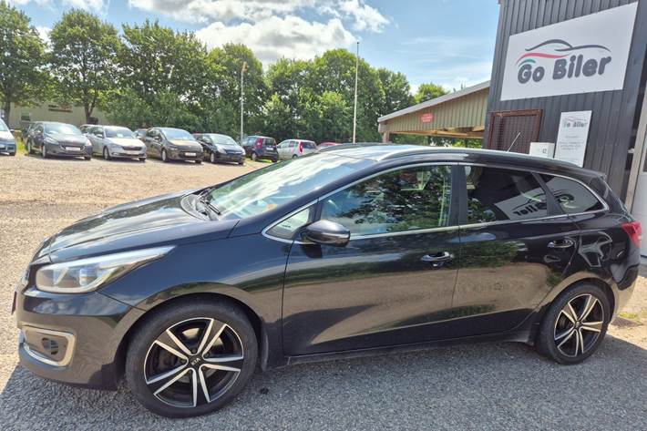 Grøn Kia Ceed fra 2016