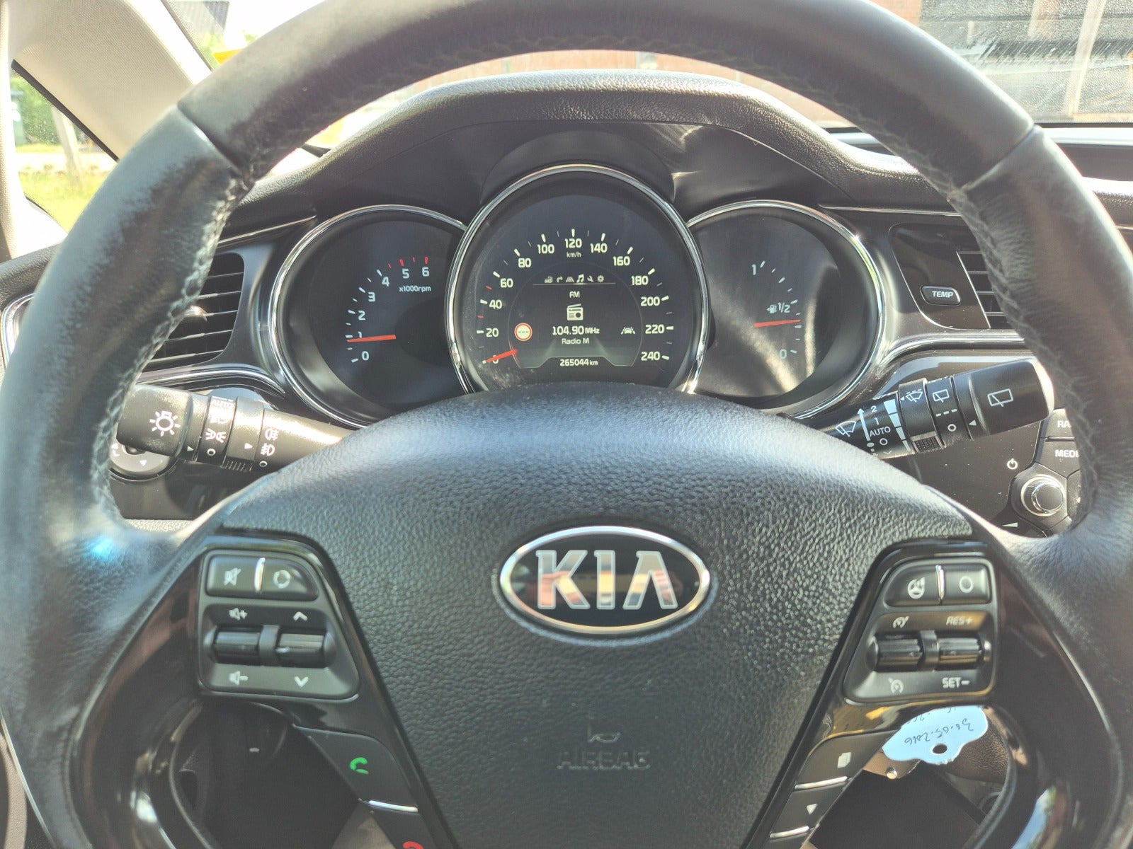 Grøn Kia Ceed fra 2016