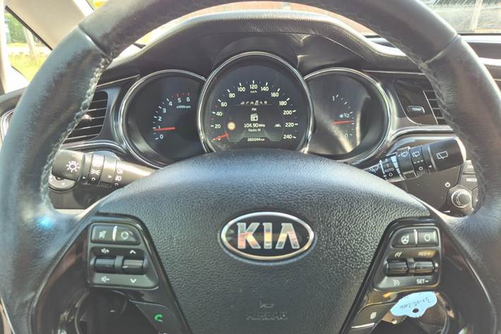 Grøn Kia Ceed fra 2016