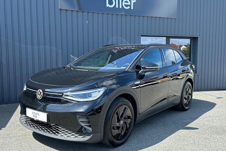 Sort VW ID.4 fra 2022 set udefra